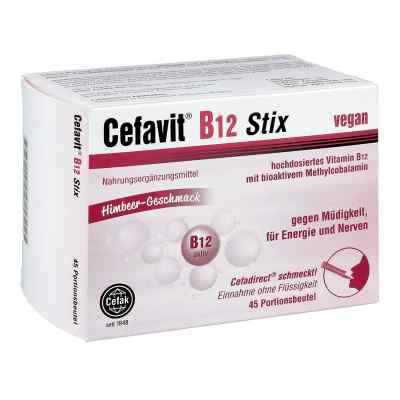 Cefavit B12 Stix Granulat 45 stk von Cefak KG PZN 16333270