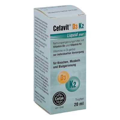 Cefavit D3 K2 Liquid pur Tropfen zum Einnehmen 20 ml von Cefak KG PZN 14218122