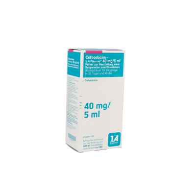 Cefpodoxim-1A Pharma 40mg/5ml 100 ml von 1 A Pharma GmbH PZN 03005021