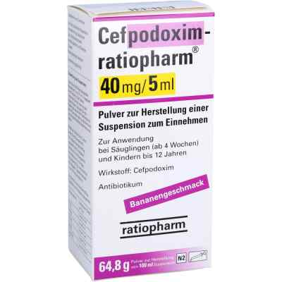 Cefpodoxim-ratiopharm 40mg/5ml