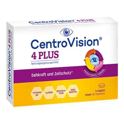 Centrovision 4 Plus Tabletten 30 stk von OmniVision GmbH PZN 16665776
