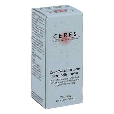 Ceres Taraxacum compositus Leber-Galle Tropfen 20 ml von CERES Heilmittel GmbH PZN 14050869