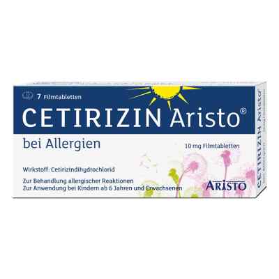 Cetirizin Aristo bei Allergien 10mg 7 stk von Aristo Pharma GmbH PZN 09152639