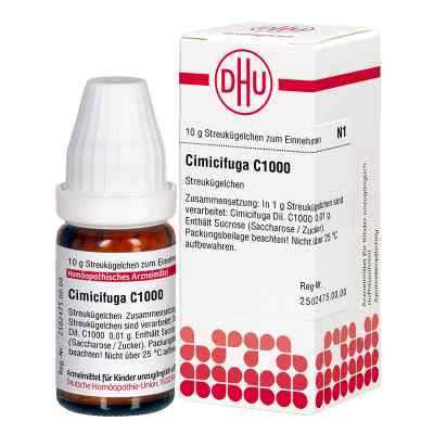 Cimicifuga C1000 Globuli 10 g von DHU-Arzneimittel GmbH & Co. KG PZN 07164779