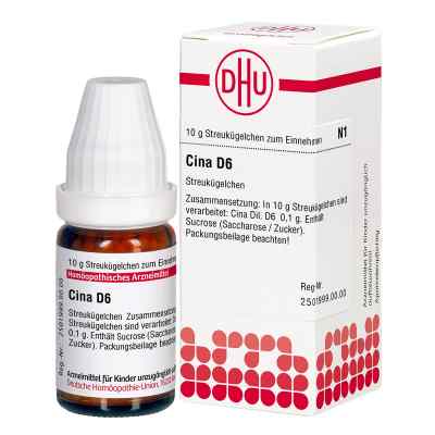 Cina D6 Globuli 10 g von DHU-Arzneimittel GmbH & Co. KG PZN 02813049
