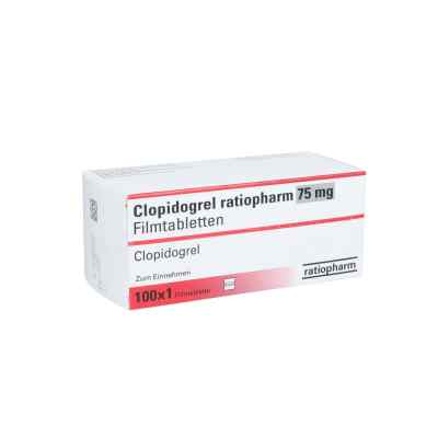 Clopidogrel ratiopharm 75 mg Filmtabletten