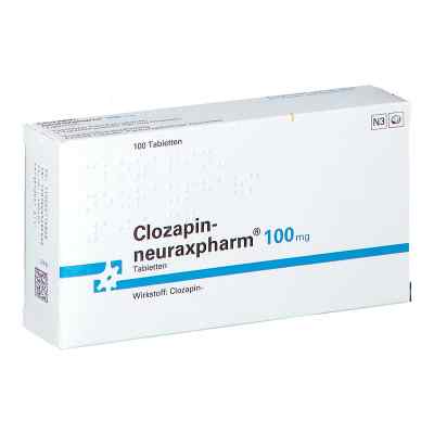 Clozapin-neuraxpharm 100mg 100 stk von neuraxpharm Arzneimittel GmbH PZN 00557168