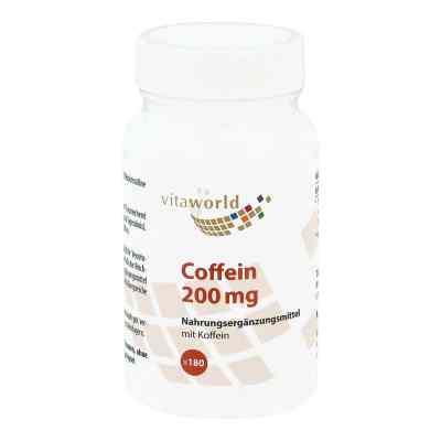 Coffein 200 mg Tabletten 180 stk von Vita World GmbH PZN 14317634