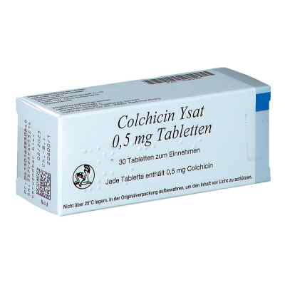 Colchicin Ysat 0,5 mg Tabletten 30 stk von Johannes Bürger Ysatfabrik GmbH PZN 16383084