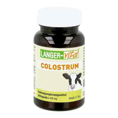 Colostrum 800 mg/Tag Kapseln 60 stk von Langer vital GmbH PZN 10272662