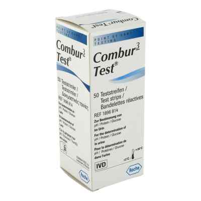 Combur 3 Test Teststreifen 50 stk von Roche Diagnostics Deutschland Gm PZN 00838536