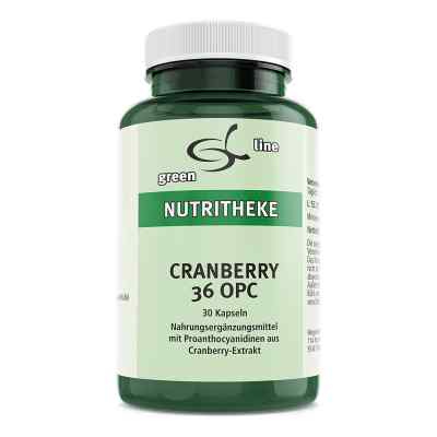 Cranberry 36 Kapseln 30 stk von 11 A Nutritheke GmbH PZN 09941804
