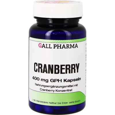 Cranberry 400 mg Gph Kapseln 60 stk von Hecht-Pharma GmbH PZN 04548410