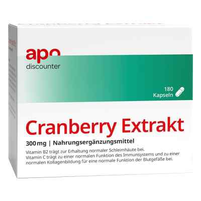 Cranberry Extrakt 300 mg Kapseln von apodiscounter