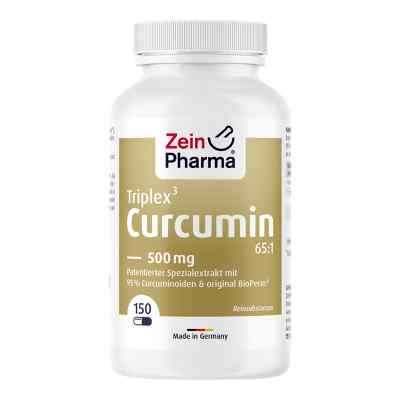 Curcumin Triplex 500 mg Kapseln 150 stk von ZeinPharma Germany GmbH PZN 08904095