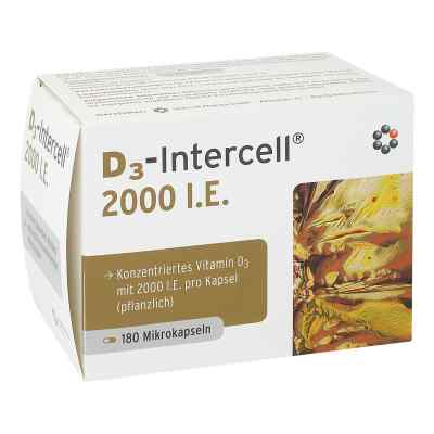 D3-intercell 2000 I.e. Kapseln 180 stk von INTERCELL-Pharma GmbH PZN 10210359