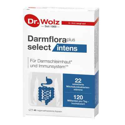 Darmflora plus select intens Kapseln 40 stk von Dr. Wolz Zell GmbH PZN 13839419