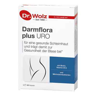 Darmflora plus Uro Kapseln 40 stk von Dr. Wolz Zell GmbH PZN 15397500