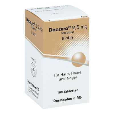 Deacura 2,5 mg Tabletten 100 stk von DERMAPHARM AG PZN 00451501