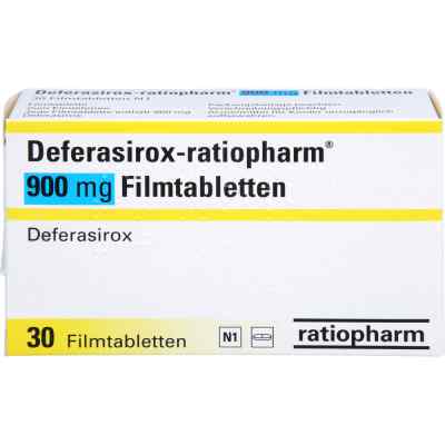 Deferasirox-ratiopharm 900 Mg Filmtabletten