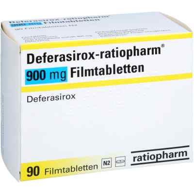 Deferasirox-ratiopharm 900 Mg Filmtabletten