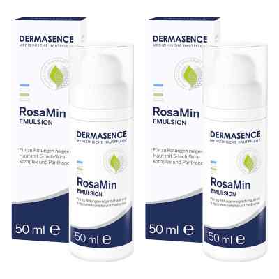 Dermasence Rosamin Emulsion 2x50 ml von Medicos Kosmetik GmbH & Co. KG PZN 08104481