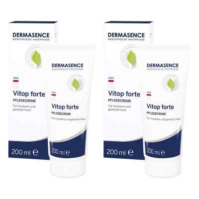 Dermasence Vitop Forte Creme 2x200 ml von Medicos Kosmetik GmbH & Co. KG PZN 08104480