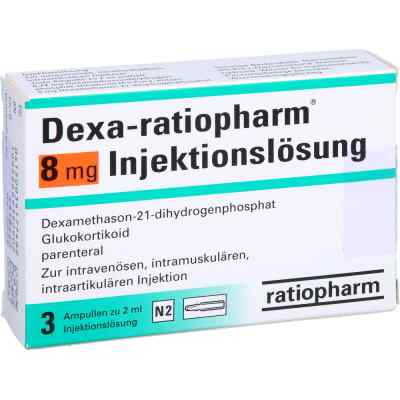 Dexa Ratiopharm 8 mg Injektionslösung Ampullen
