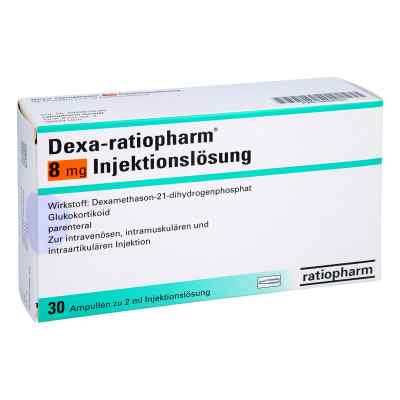 Dexa Ratiopharm 8 mg Injektionslösung Ampullen