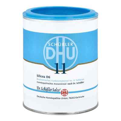 DHU 11 Silicea D6 Tabletten 1000 stk von DHU-Arzneimittel GmbH & Co. KG PZN 00274772