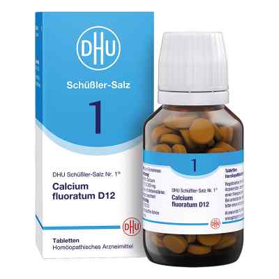 DHU Schüßler-Salz Nummer 1 Calcium fluoratum D12 200 Tabletten 200 stk von DHU-Arzneimittel GmbH & Co. KG PZN 02580415