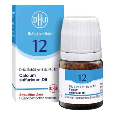 DHU Schüßler-Salz Nummer 12 Calcium Sulfur D6 Globuli