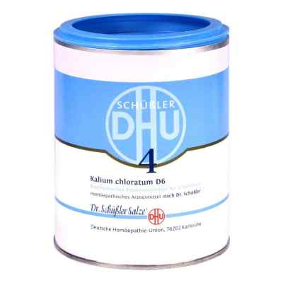 DHU Schüßler Salz Nummer 4 Kalium chloratum D6 1000 stk von DHU-Arzneimittel GmbH & Co. KG PZN 00274080