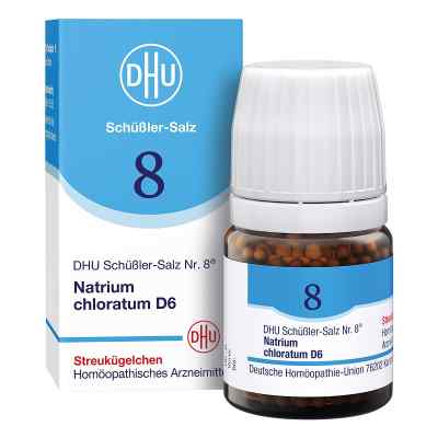 DHU Schüßler-Salz Nummer 8 Natrium chloratum D6 Globuli 10 g von DHU-Arzneimittel GmbH & Co. KG PZN 10545930