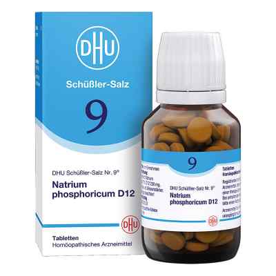 DHU Schüßler-Salz Nummer 9 Natrium phosphoricum D12 Tabletten 200 stk von DHU-Arzneimittel GmbH & Co. KG PZN 02580846
