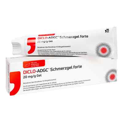 Diclo-ADGC Schmerzgel Forte 20 Mg/g 150 g von Zentiva Pharma GmbH PZN 18049952