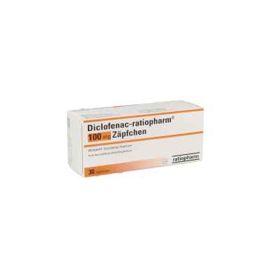 Diclofenac-ratiopharm 100mg 30 stk von ratiopharm GmbH PZN 05518629
