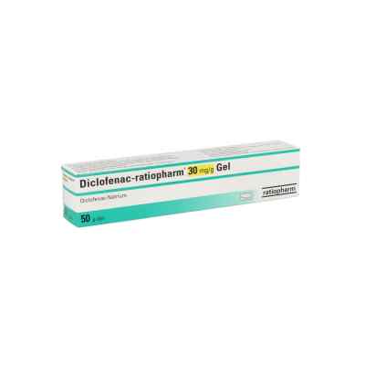 Diclofenac-ratiopharm 30 mg/g Gel 50 g von ratiopharm GmbH PZN 14164805