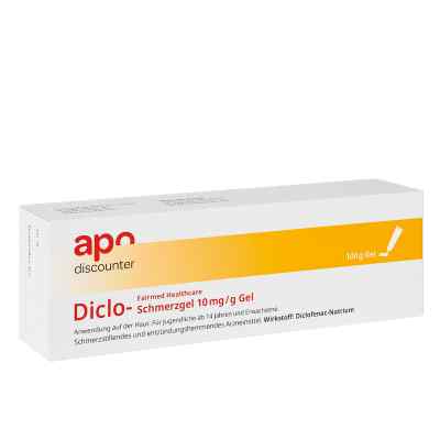 Diclofenac Schmerzgel von apo-discounter 100 g von Apotheke im Paunsdorf Center PZN 16500124