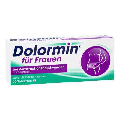 Dolormin für Frauen bei Regelschmerzen mit Naproxen  20 stk von Kenvue Germany GmbH (OTC) PZN 02434091