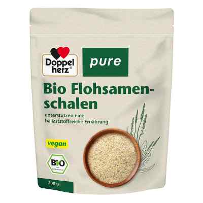 Doppelherz Bio Flohsamenschalen Pure Pulver 200 g von Queisser Pharma GmbH & Co. KG PZN 17974309