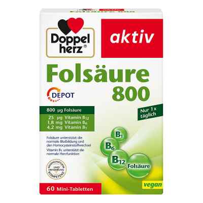 Doppelherz Folsäure 800 Depot Tabletten