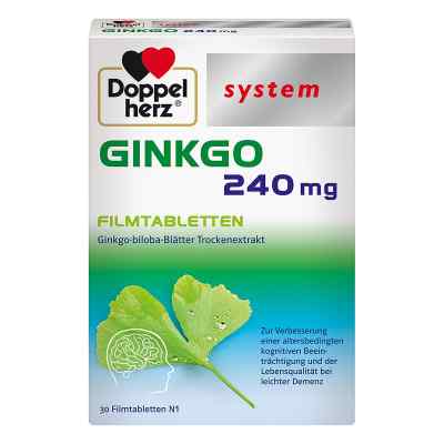 Doppelherz Ginkgo 240mg system 30 stk von Queisser Pharma GmbH & Co. KG PZN 10963254