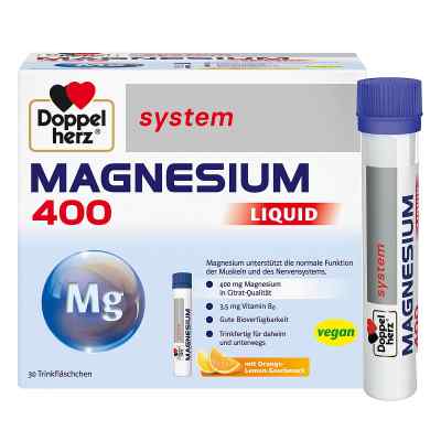 Doppelherz Magnesium 400 Liquid System Trinkampulle (n) 30 stk von Queisser Pharma GmbH & Co. KG PZN 17946158