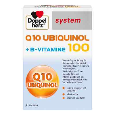 Doppelherz Q10 Ubiquinol 100 System Kapseln 60 stk von Queisser Pharma GmbH & Co. KG PZN 17305689