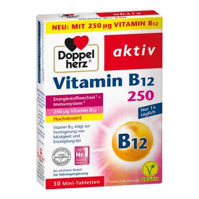 Doppelherz Vitamin B12 250 30 stk von Queisser Pharma GmbH & Co. KG PZN 16781028