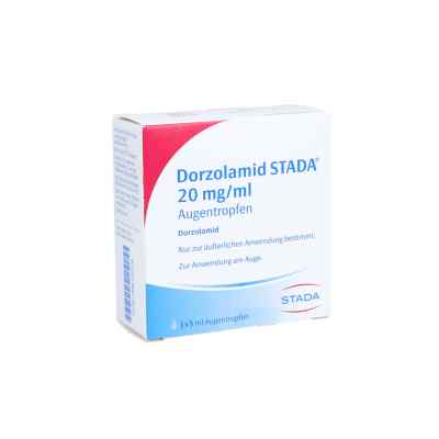 Dorzolamid STADA 20mg/ml 3X5 ml von STADAPHARM GmbH PZN 08816250