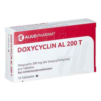 Doxycyclin AL 200 T 10 stk von ALIUD Pharma GmbH PZN 04773414