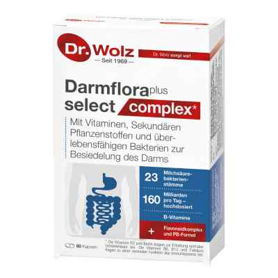 Dr. Wolz Darmflora Plus Select Complex 80 stk von Dr. Wolz Zell GmbH PZN 18084635