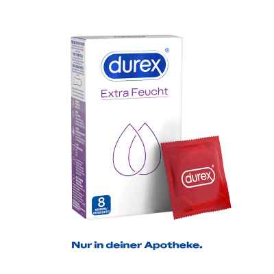 Durex extra feucht Kondome 8 stk von Reckitt Benckiser Deutschland Gm PZN 16352818